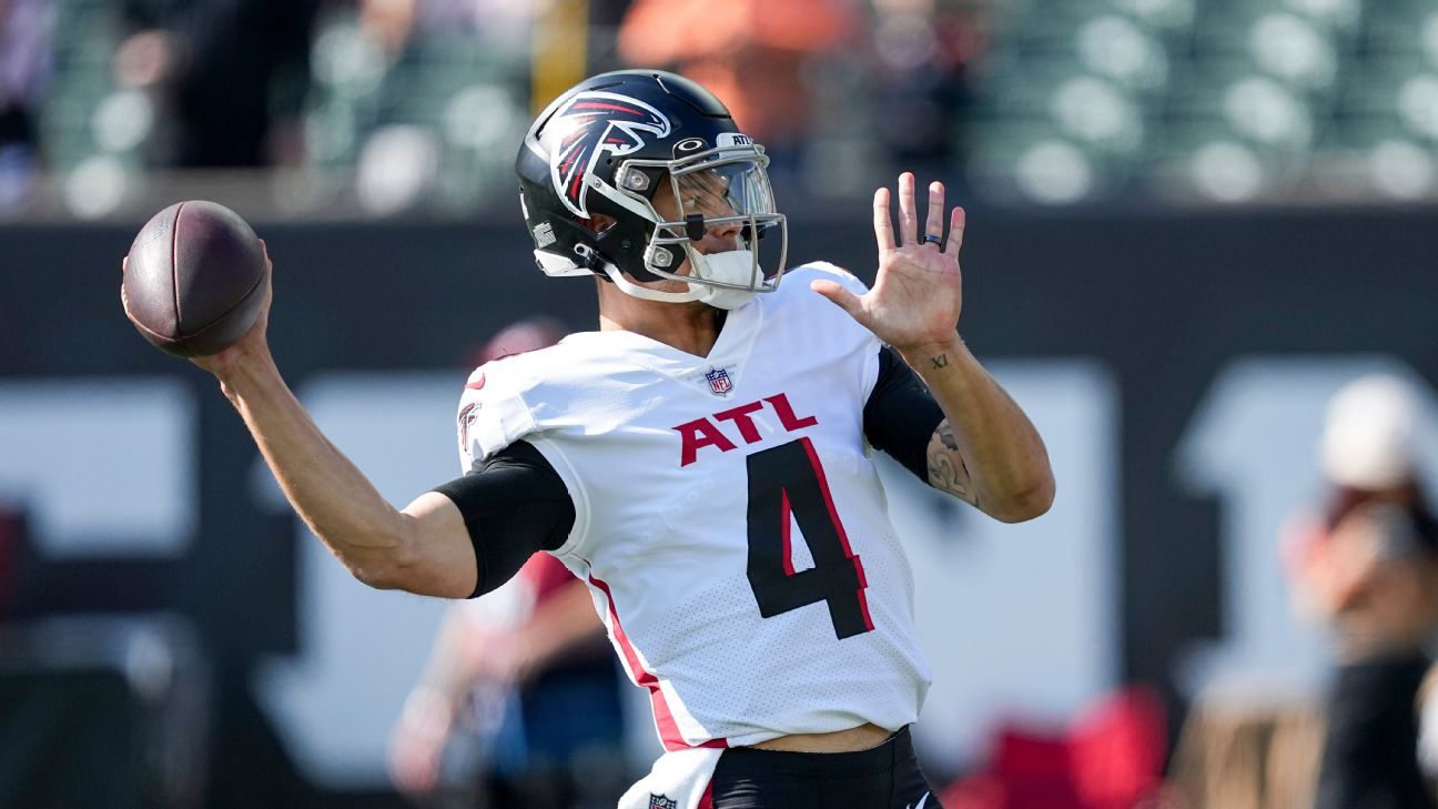 Falcons QB Ridder facing more heat after 3 turnovers adds to offense's  struggles