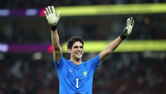 Yassine Bounou anchoring Morocco's magical World Cup run
