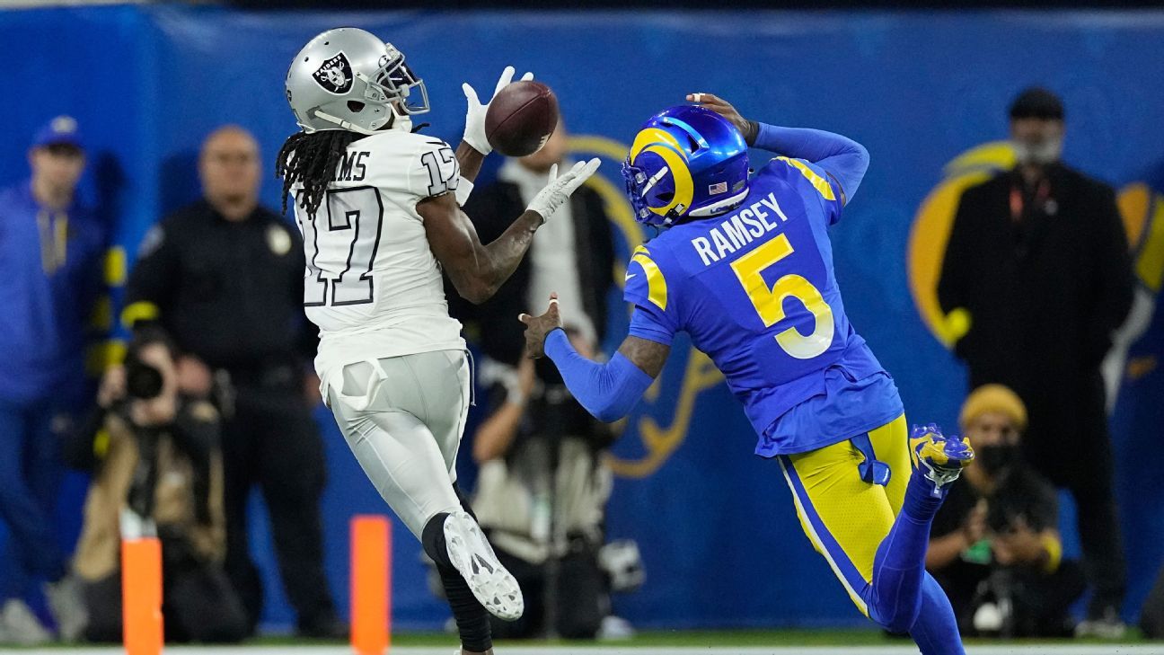 Los Angeles Rams cornerback Jalen Ramsey (5) during an NFL