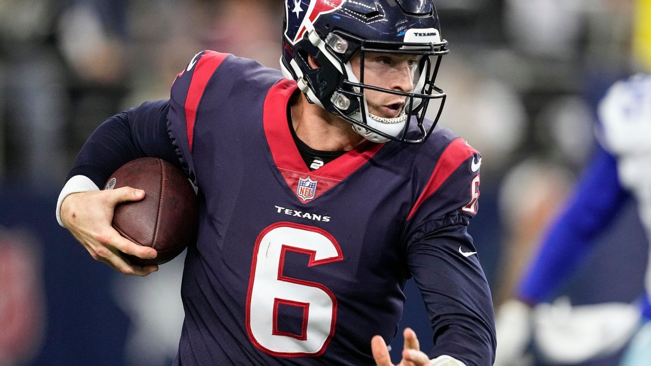 Sources: Texans signing QB Jeff Driskel to 53-man roster