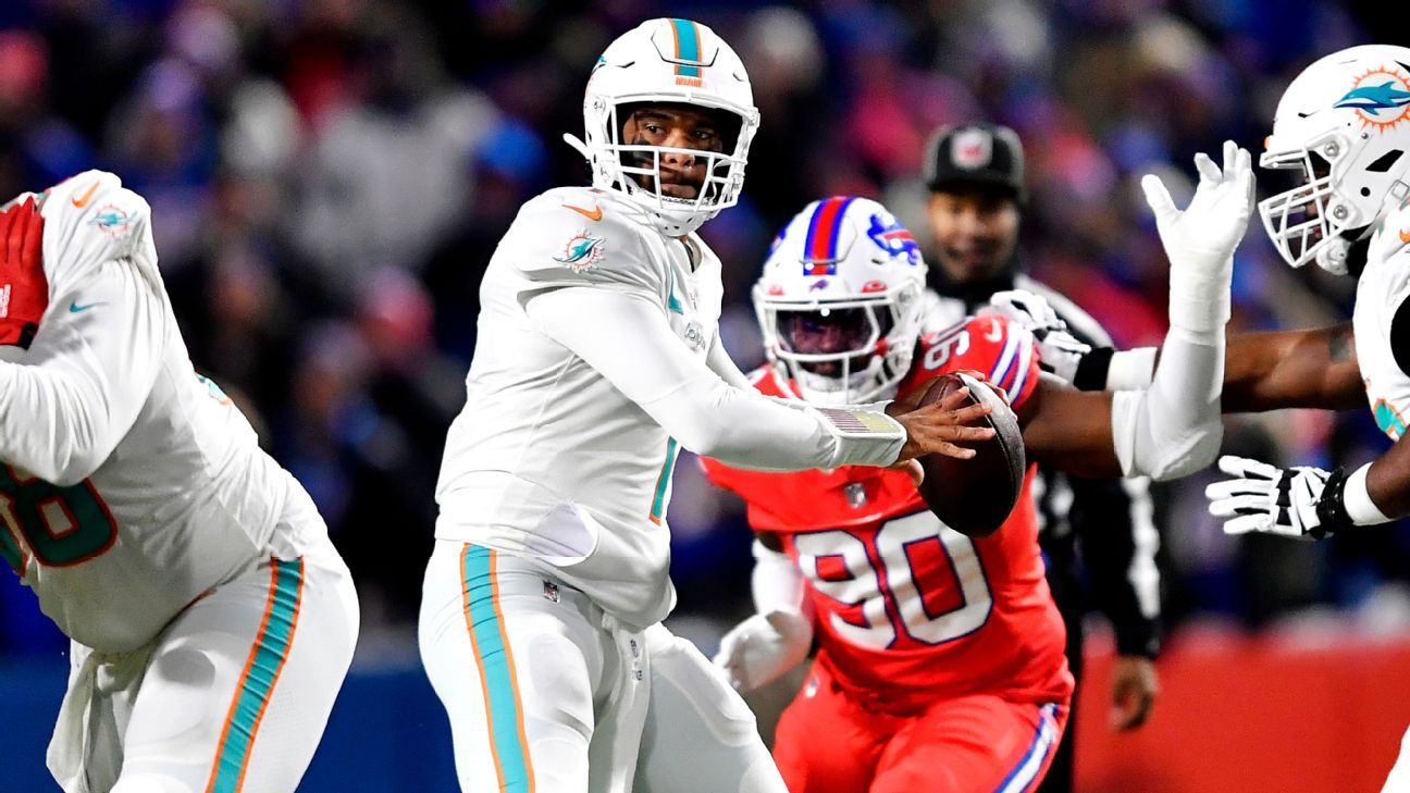 Bills' Week 15 game against Dolphins moved to Saturday night, Dec. 17