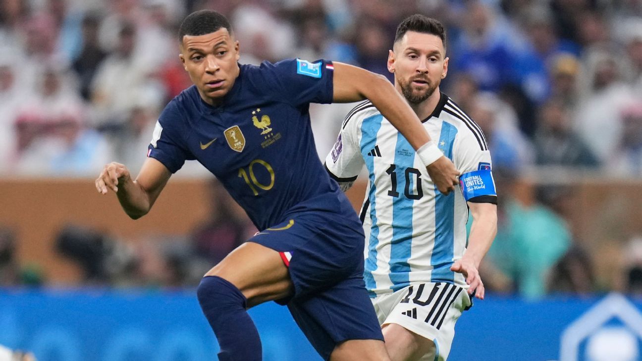 Messi responds to Mbappé on ESPN about the “dispute” between the World Cup and the Euro Cup.