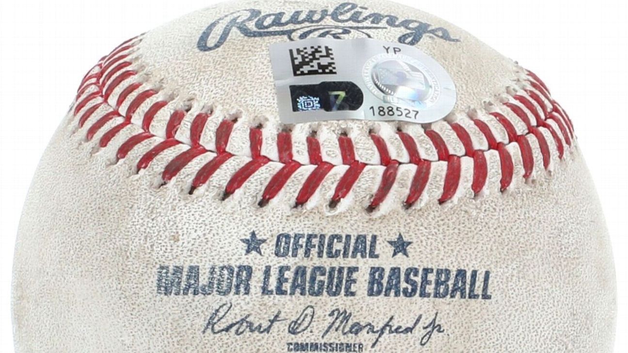 Aaron Judge's record-breaking 62nd HR ball sells for $1.5M