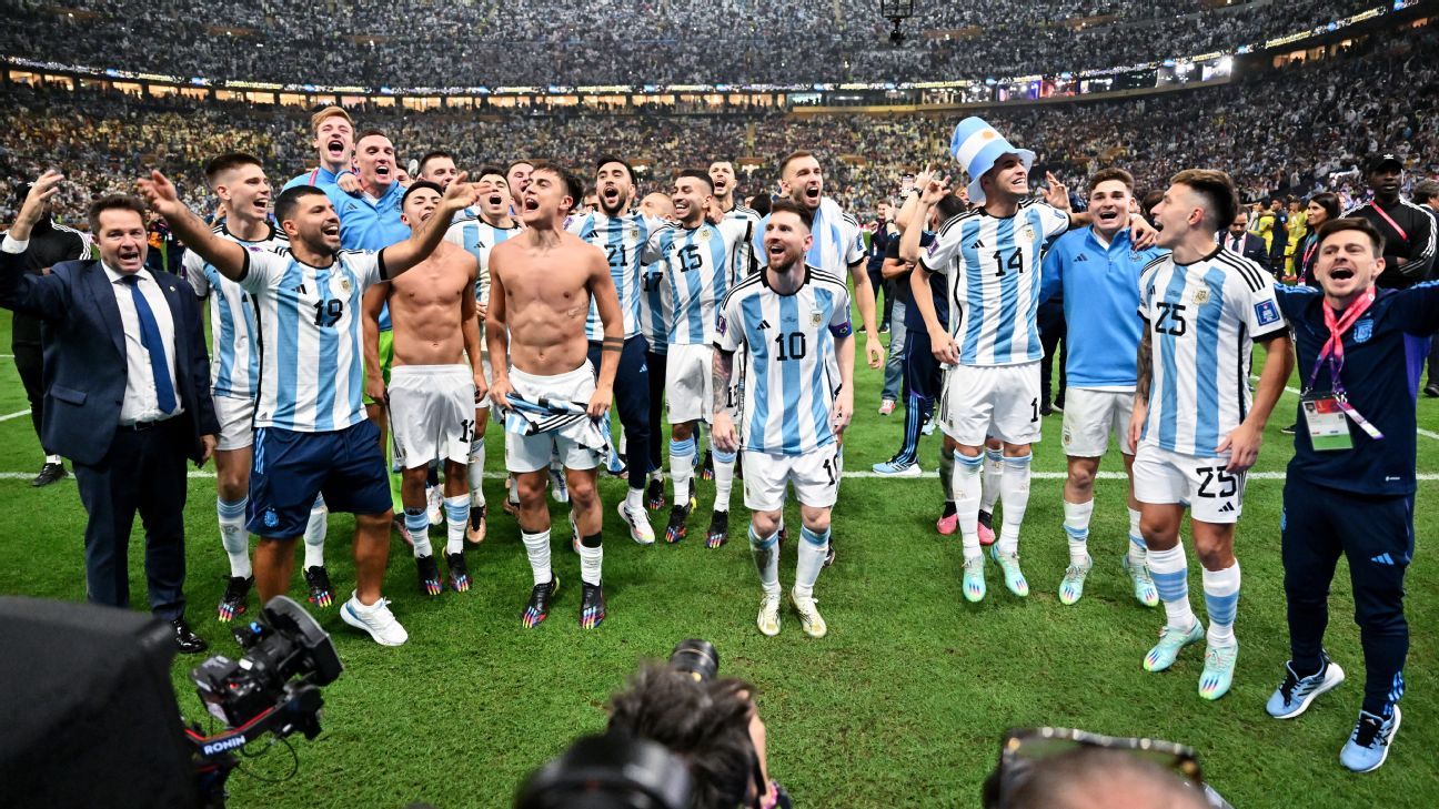 FOX Soccer on X: ARGENTINA IS THE 2022 FIFA WORLD CUP CHAMPION