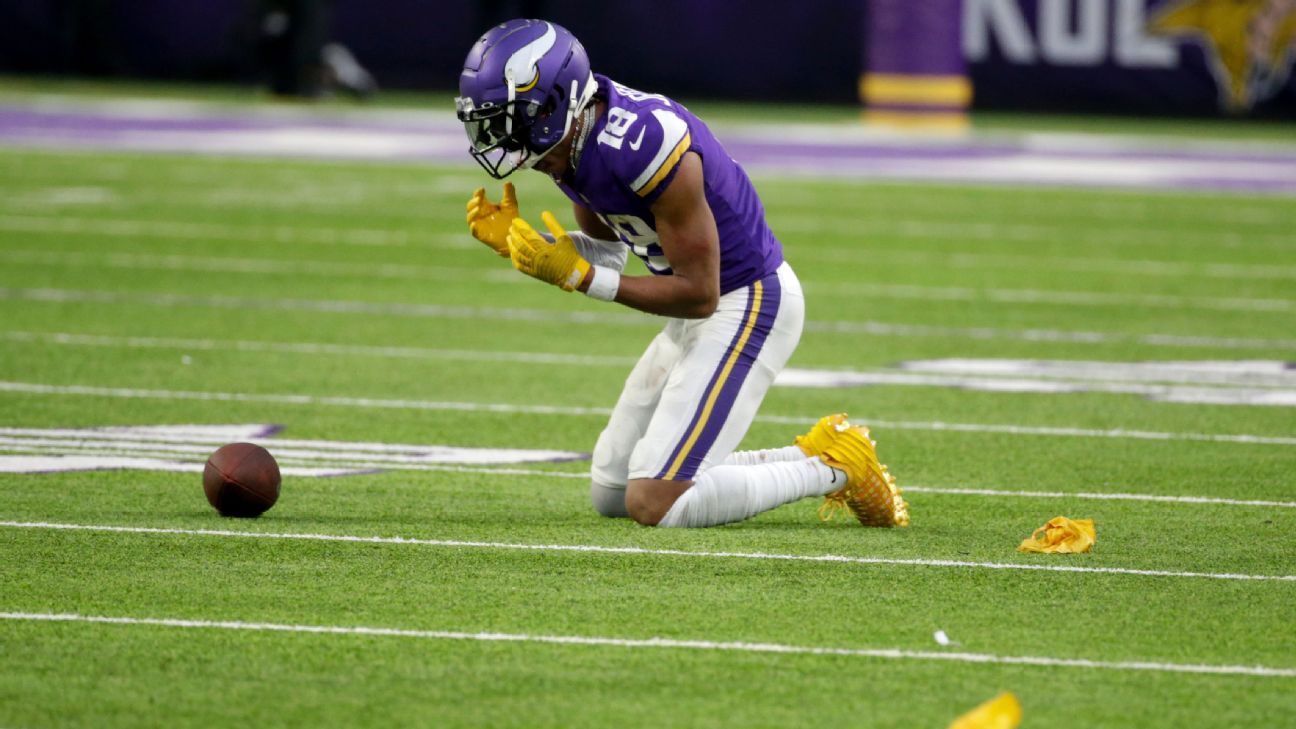 Vikings concerned over 'illegal' hits on Justin Jefferson