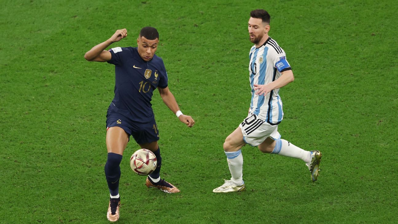 Lionel Messi vs Kylian Mbappe: Argentina and France's best and