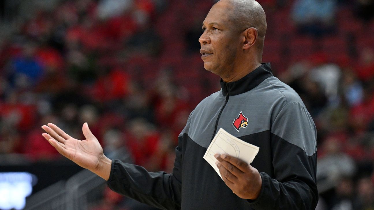 „Louisville entlässt Kenny Payne, Basketball-Trainer der Herren, und beginnt mit einer Suche.“