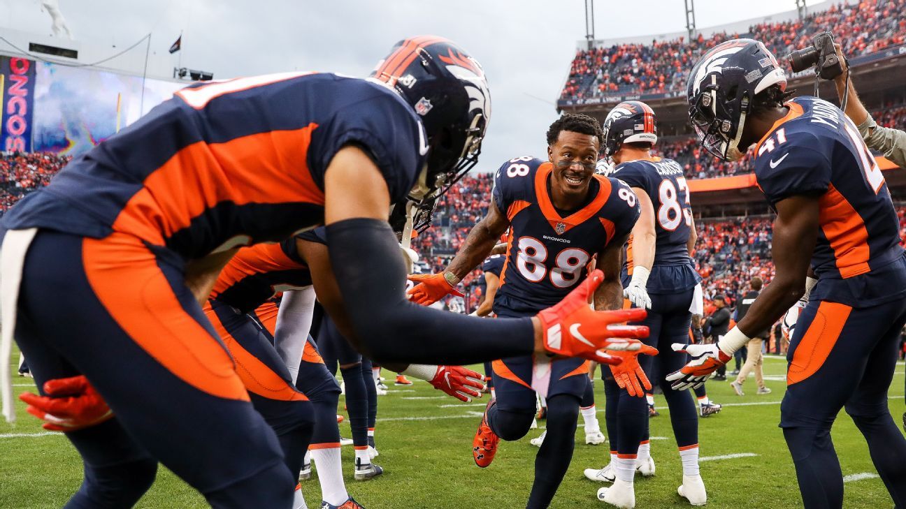 broncos all blue uniforms