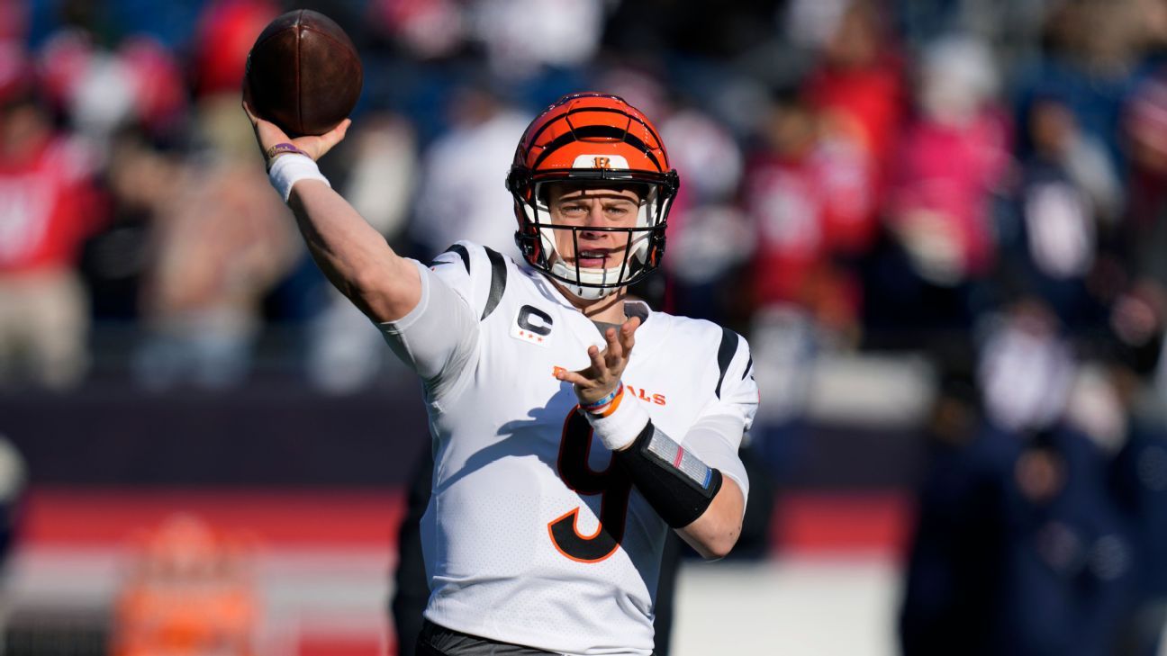 Cincinnati Bengals QB Joe Burrow iced out O-line with custom watches - ESPN