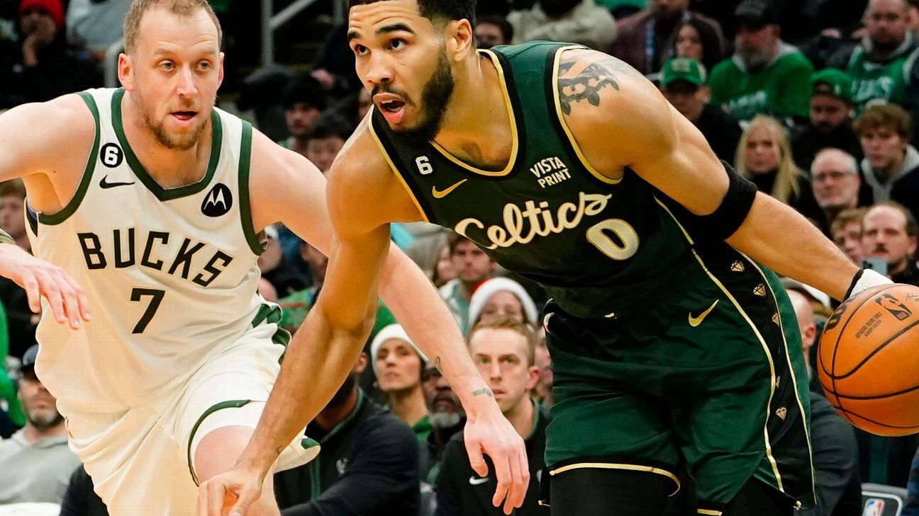 Tatum's 41 points helps Celtics outlast Cavaliers