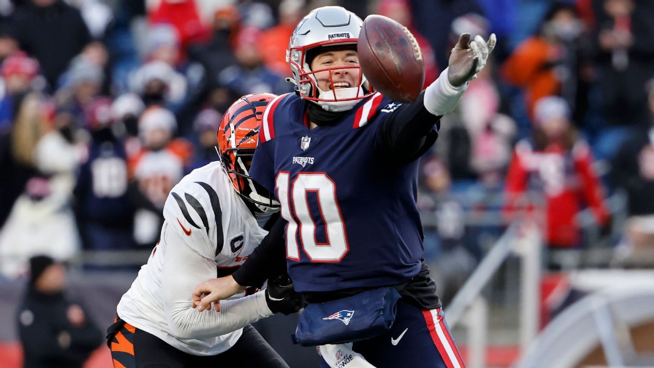 I definitely let the team down,' Patriots QB Mac Jones says