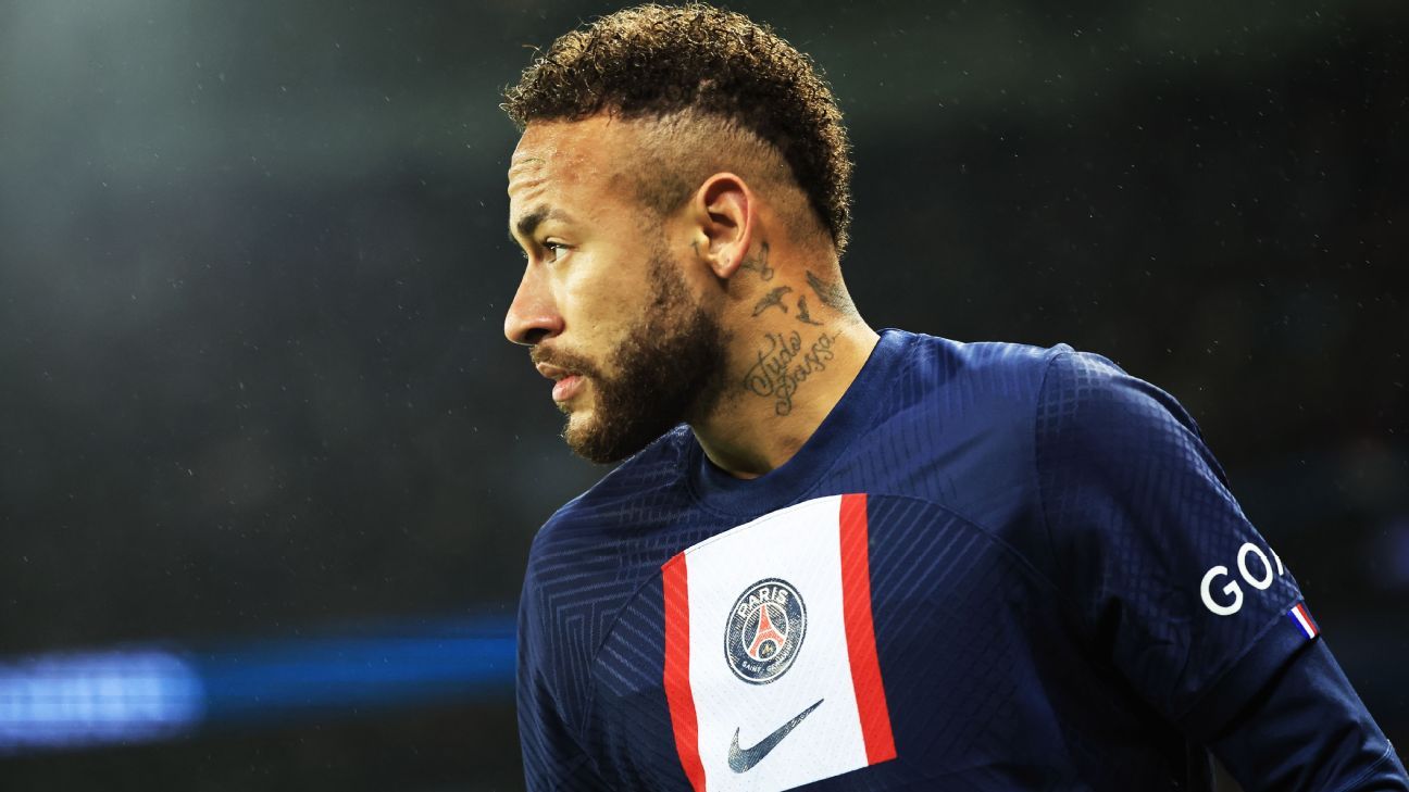 Le journal répertorie les trente plus grands noms du football français, tandis que Neymar ne figure pas dans le top dix.