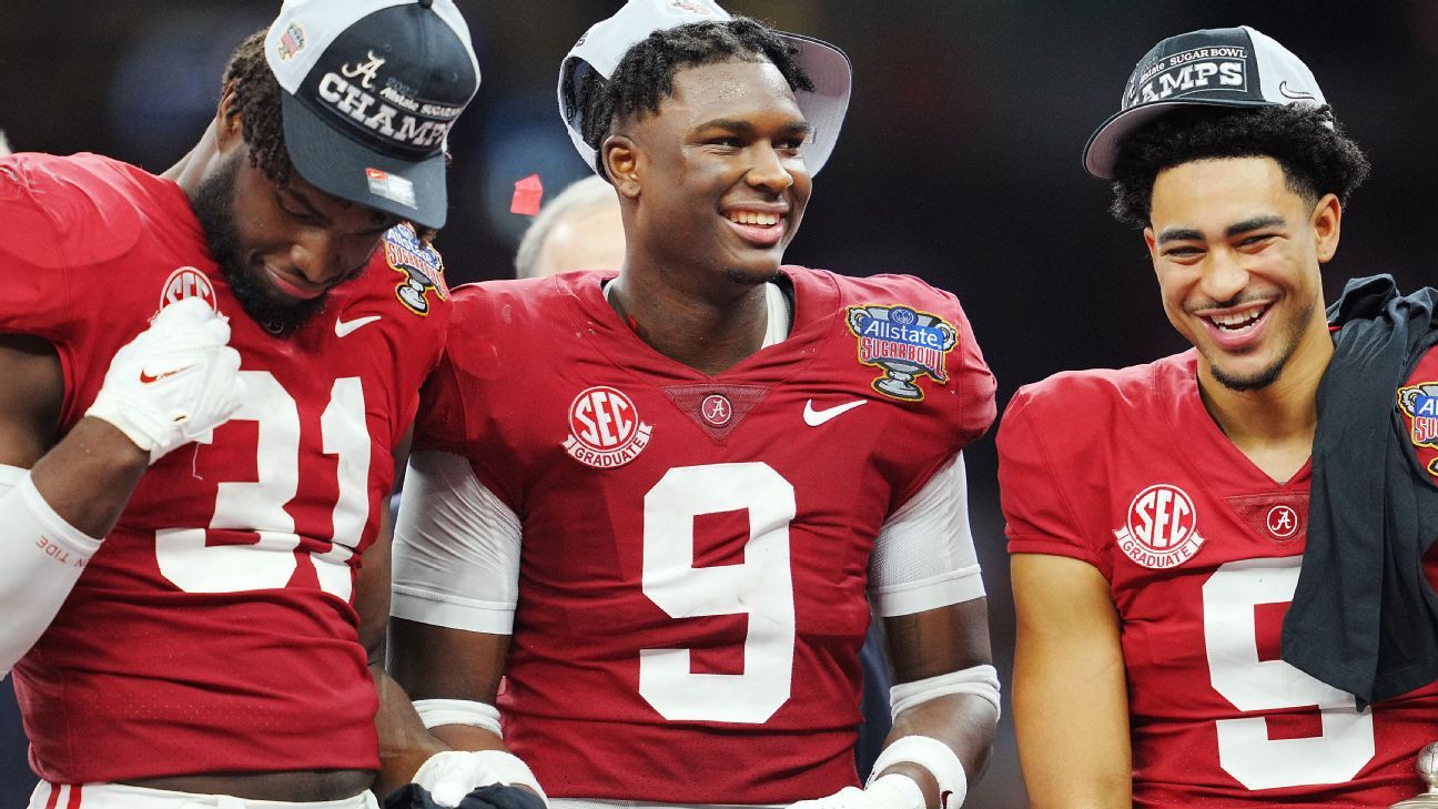 Young's five-TD performance paces Alabama in Sugar Bowl win