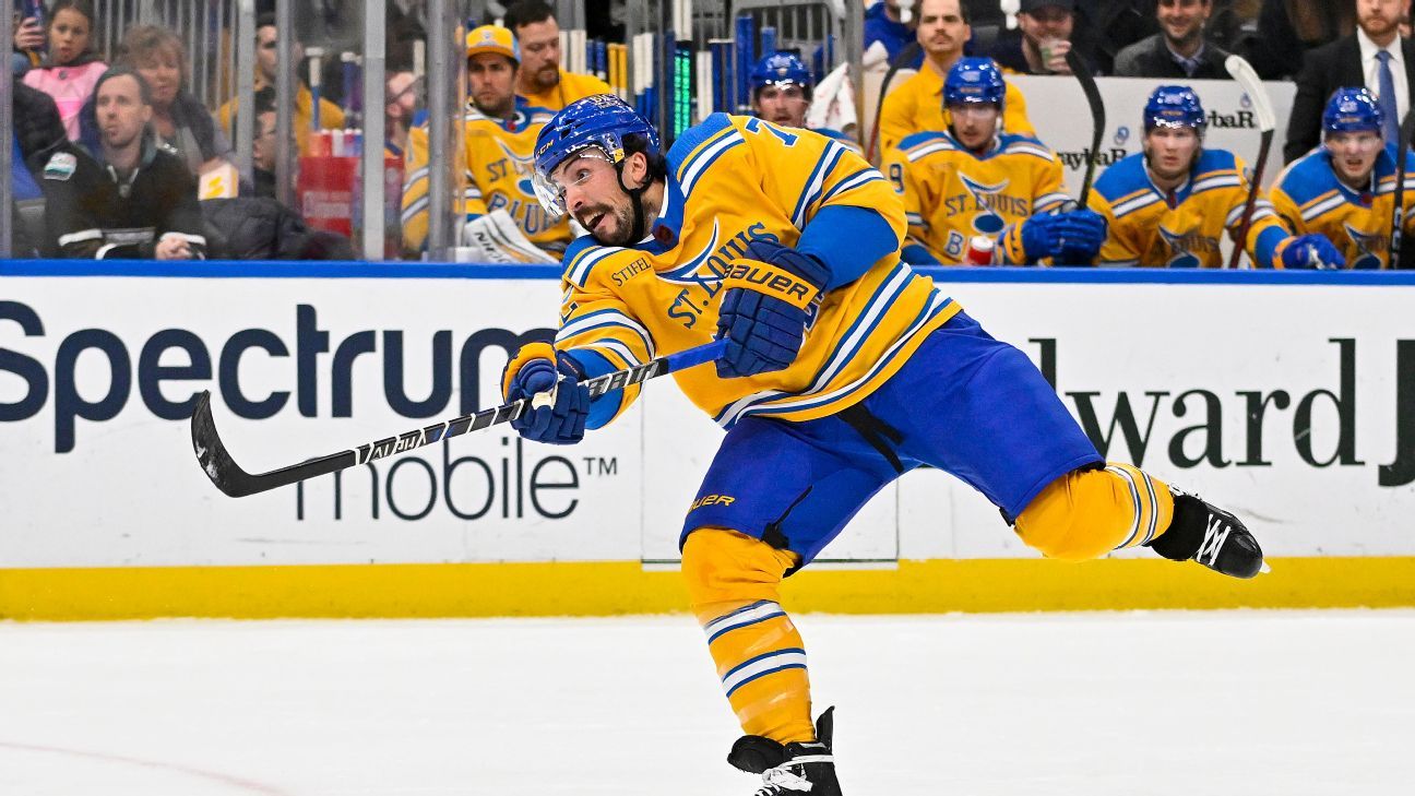 Fantasy hockey rankings - Who will step up for the St. Louis Blues