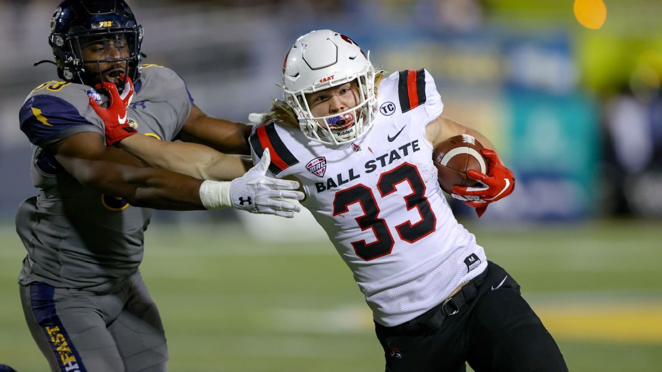 UCLA boosts rushing attack with Ball St. transfer Carson Steele