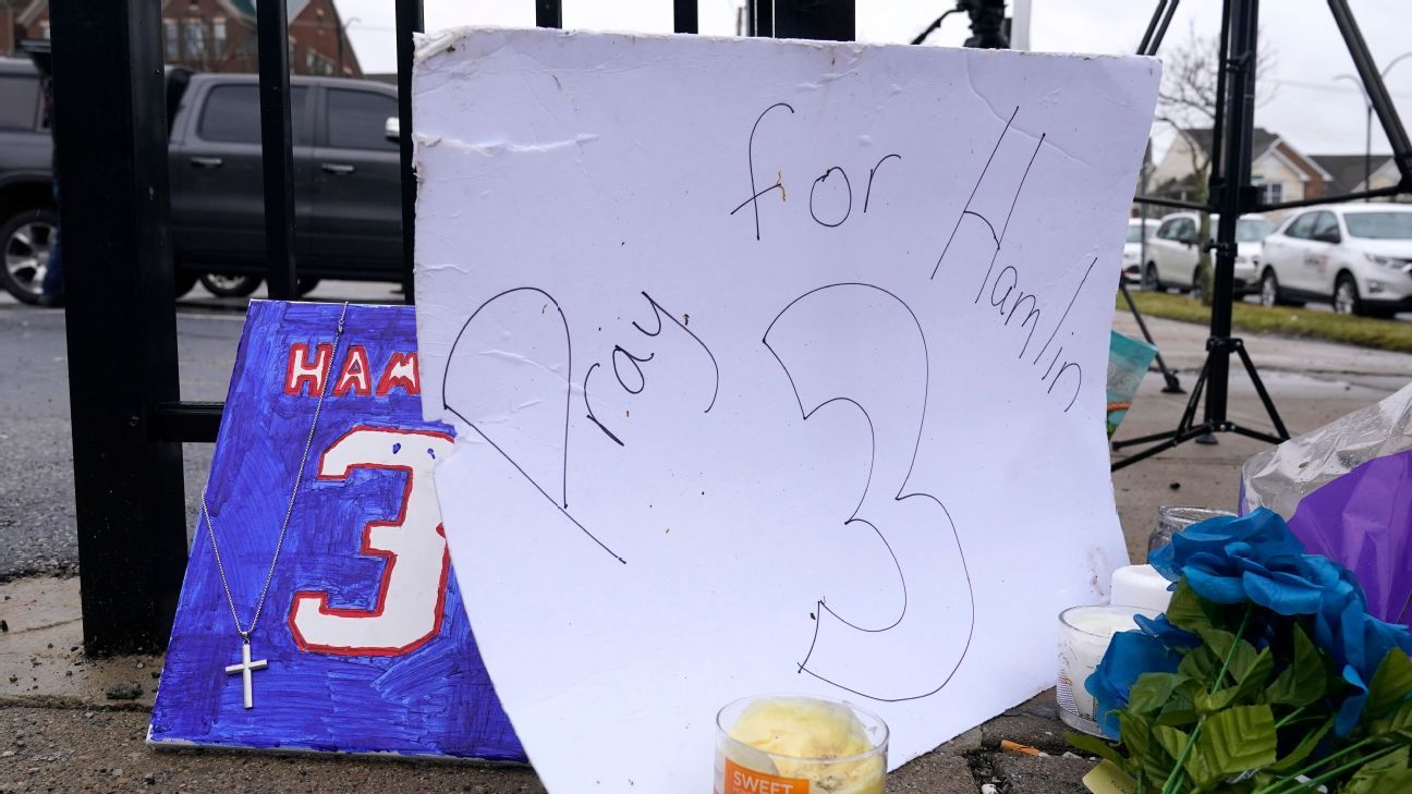 Damar Hamlin showed signs of overnight progress, friend says