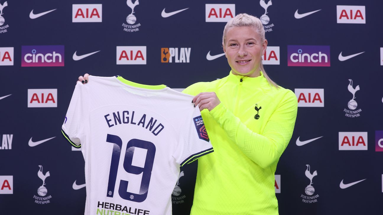 Tottenham release all-Lilywhite home kit for 2023-24 season