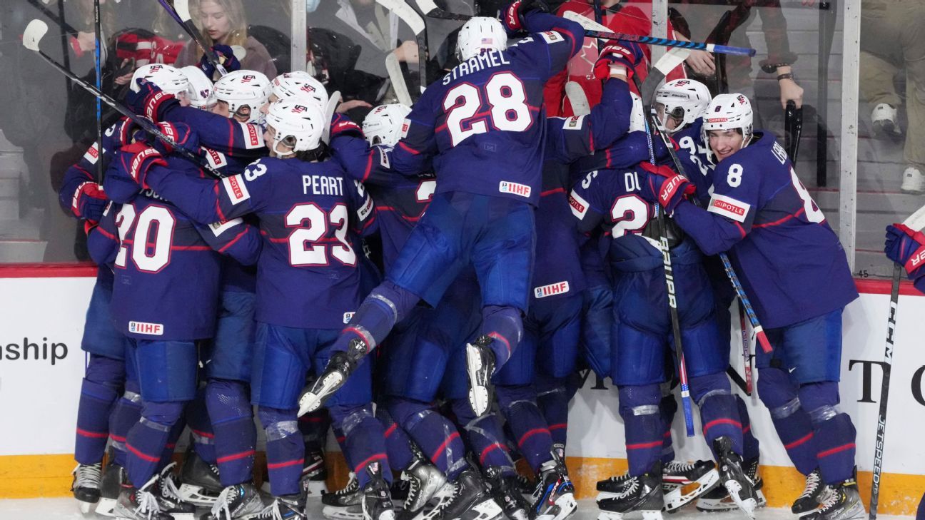 U.S. takes out Sweden in OT, finishes 3rd at world juniors ESPN