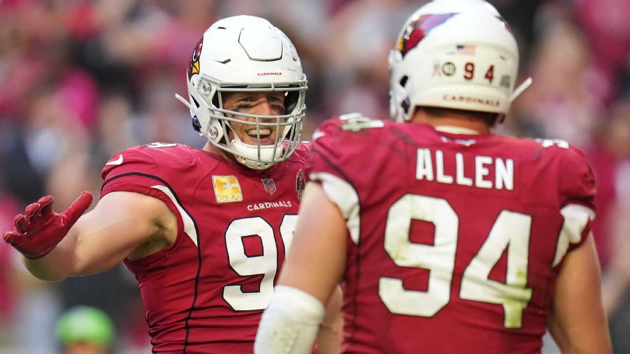 Arizona Cardinals' Zach Allen active for Monday Night Football vs