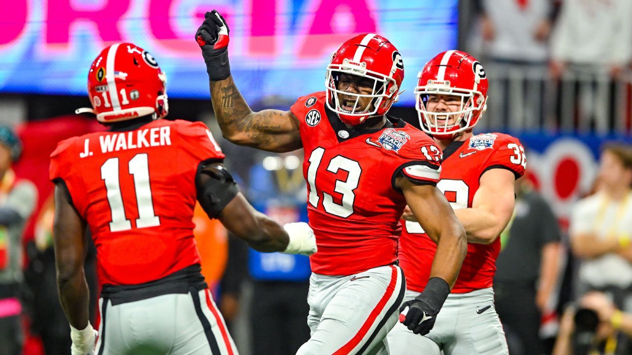 Georgia becomes latest college football team to win consecutive national titles