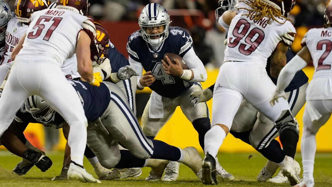 Photos: Cowboys fall in season finale to Commanders as NFC playoffs loom