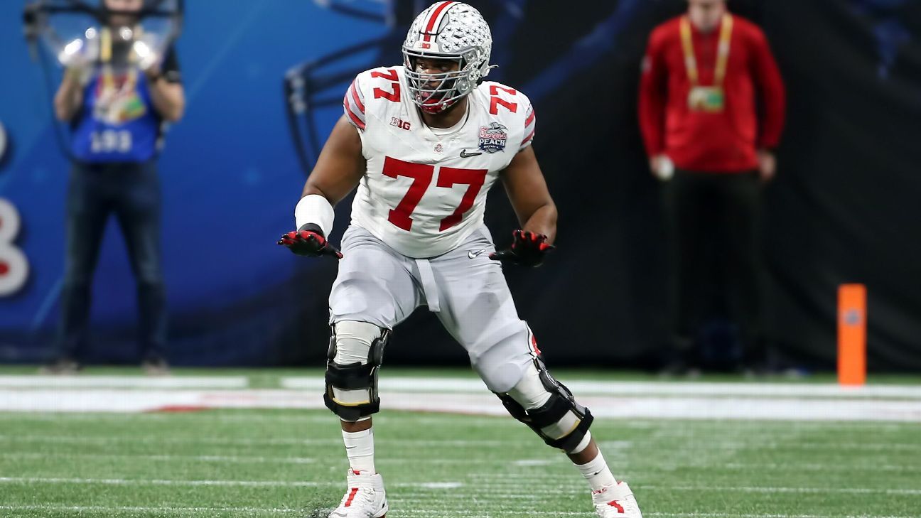 Paris Johnson Jr. Offensive Tackle Ohio State