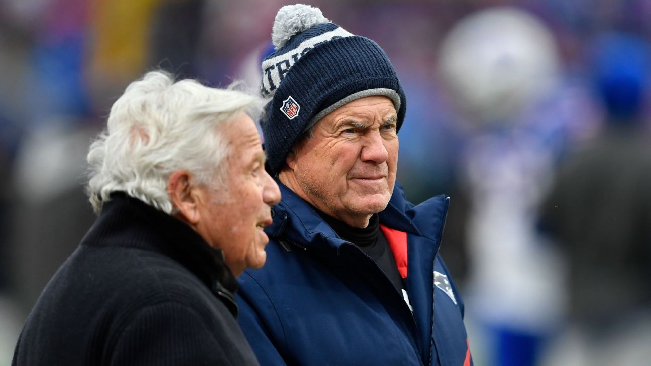 Bill Belichick has no coordinators with 2022 New England Patriots