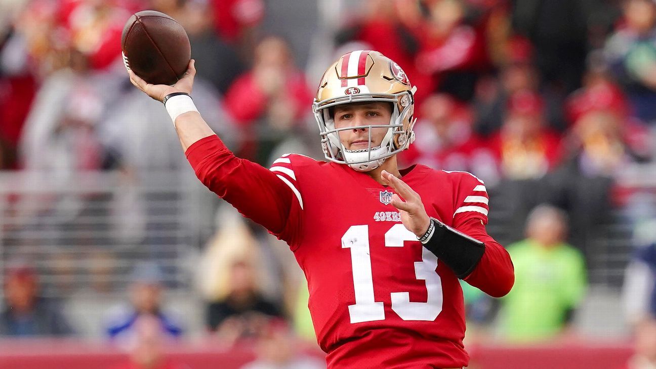 Brock Purdy balled out in the NFL playoffs, and the 49ers might