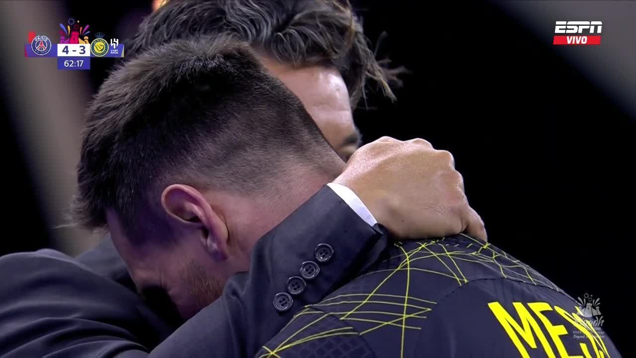 Marcelo Gallardo Su Abrazo Con Messi Y Su Partido Como Dt De Cristiano Ronaldo Espn 1057