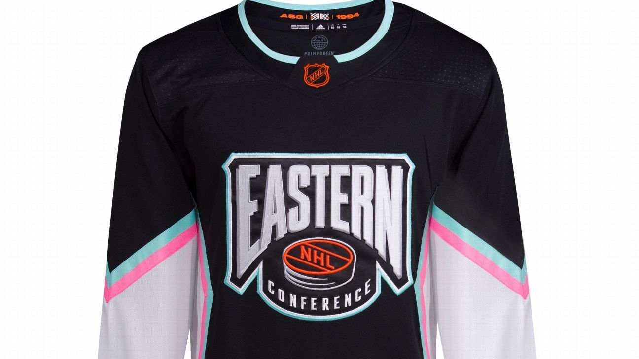 NHL embraces retro Florida style for 2023 All-Star jerseys - ESPN