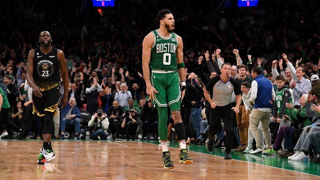 Celtics show playoff 'poise', outduel Dubs in OT