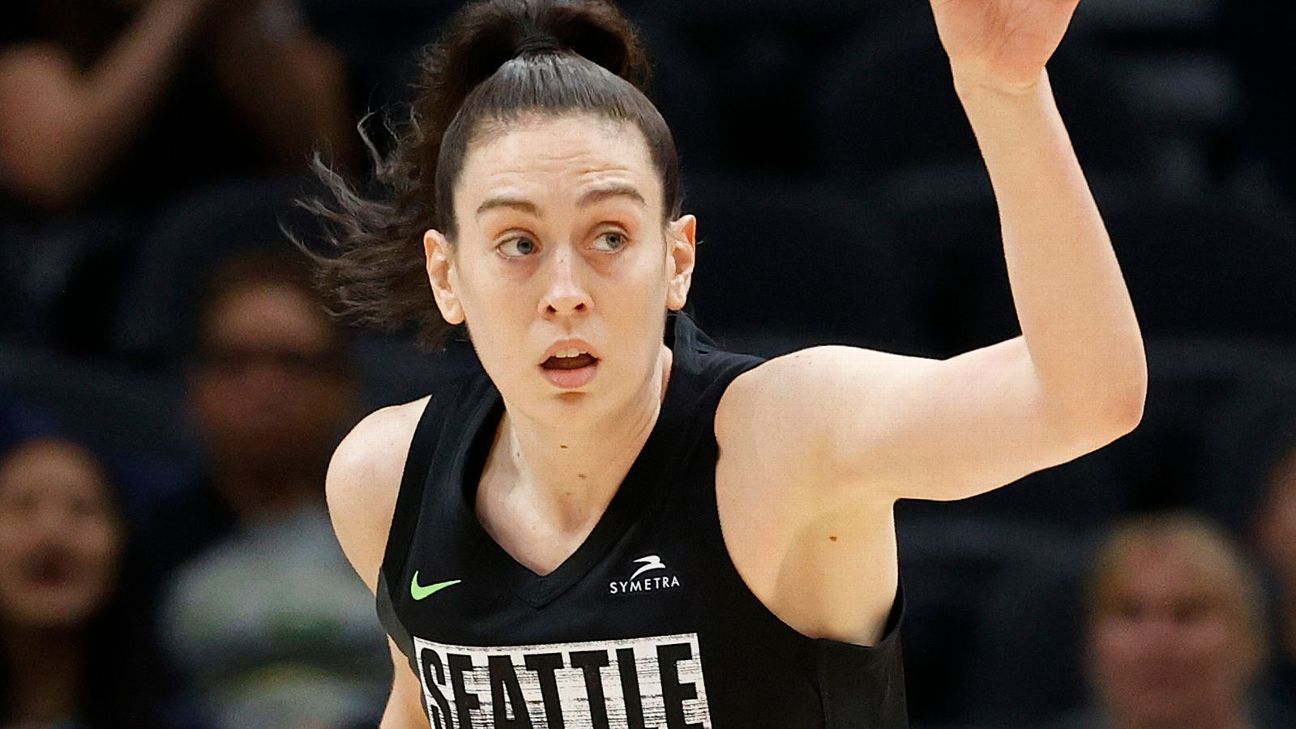 Sources Free agent Breanna Stewart to meet with 4 WNBA teams ESPN