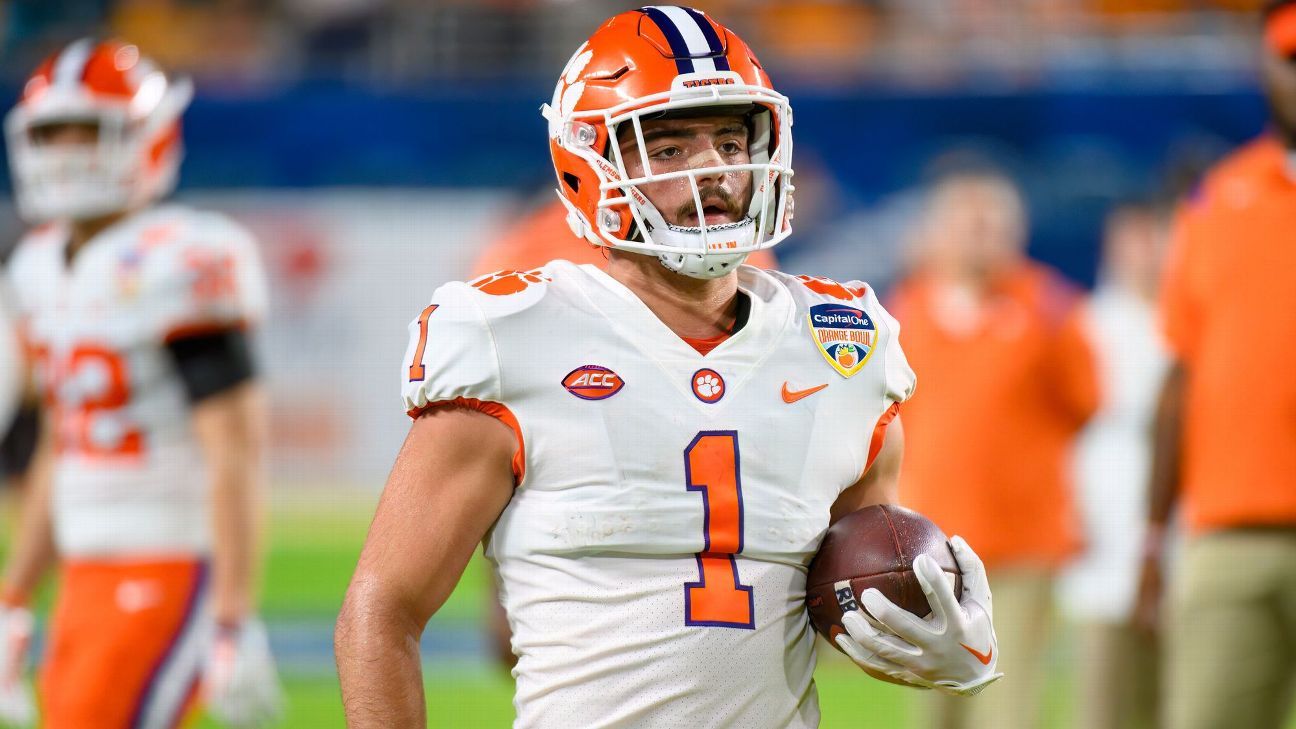 Will Shipley leaving Clemson early to enter NFL draft - ESPN