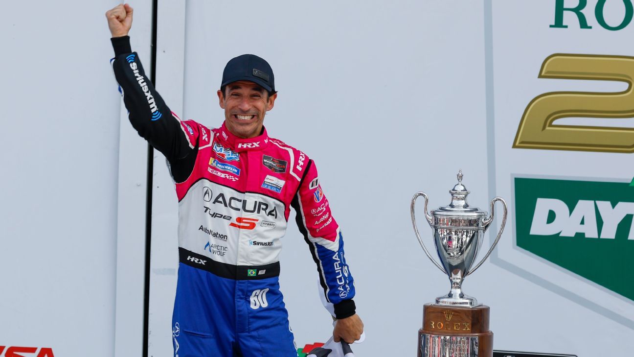 Castroneves first driver to win 3 Rolex 24s in row Auto Recent