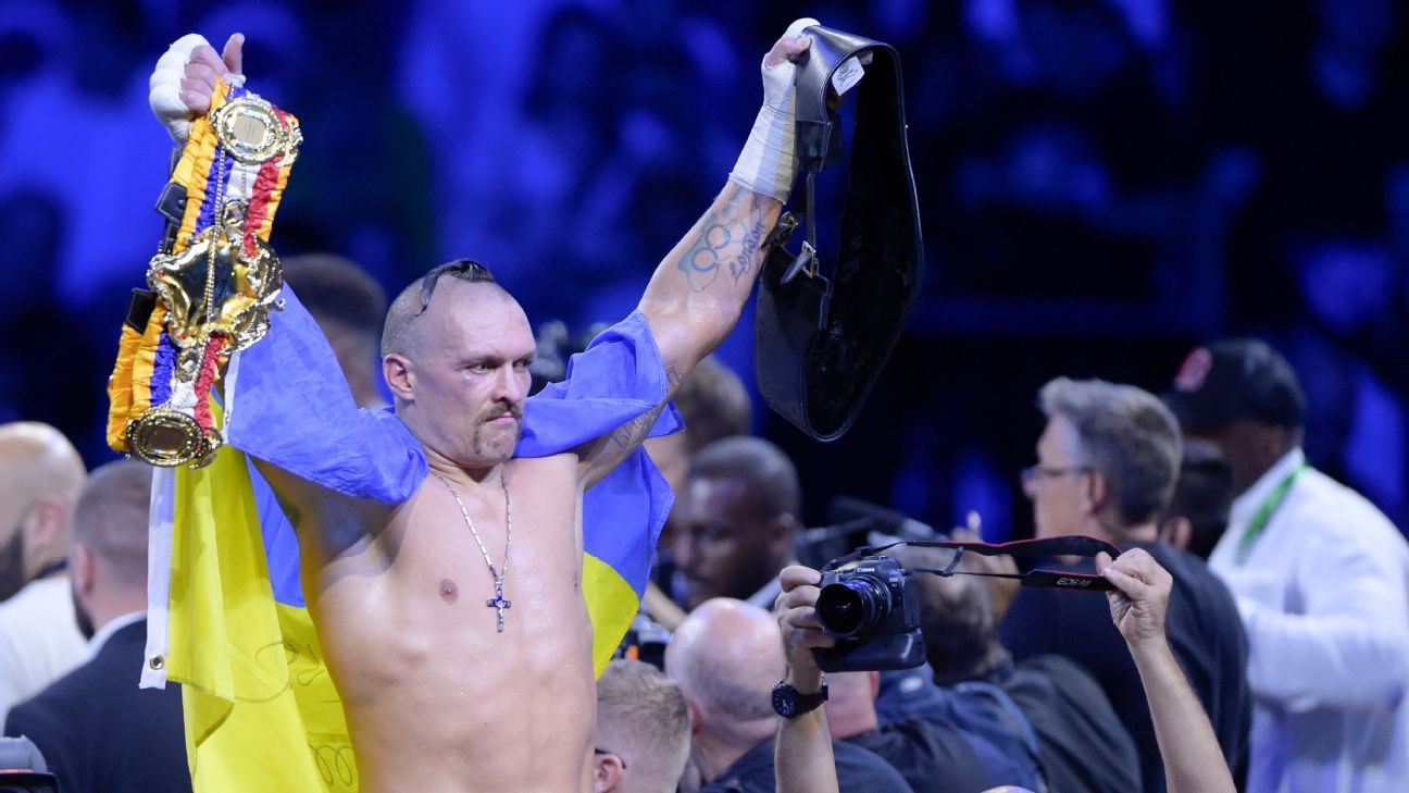 Sources -- Oleksandr Usyk, Tyson Fury break off talks for title bout
