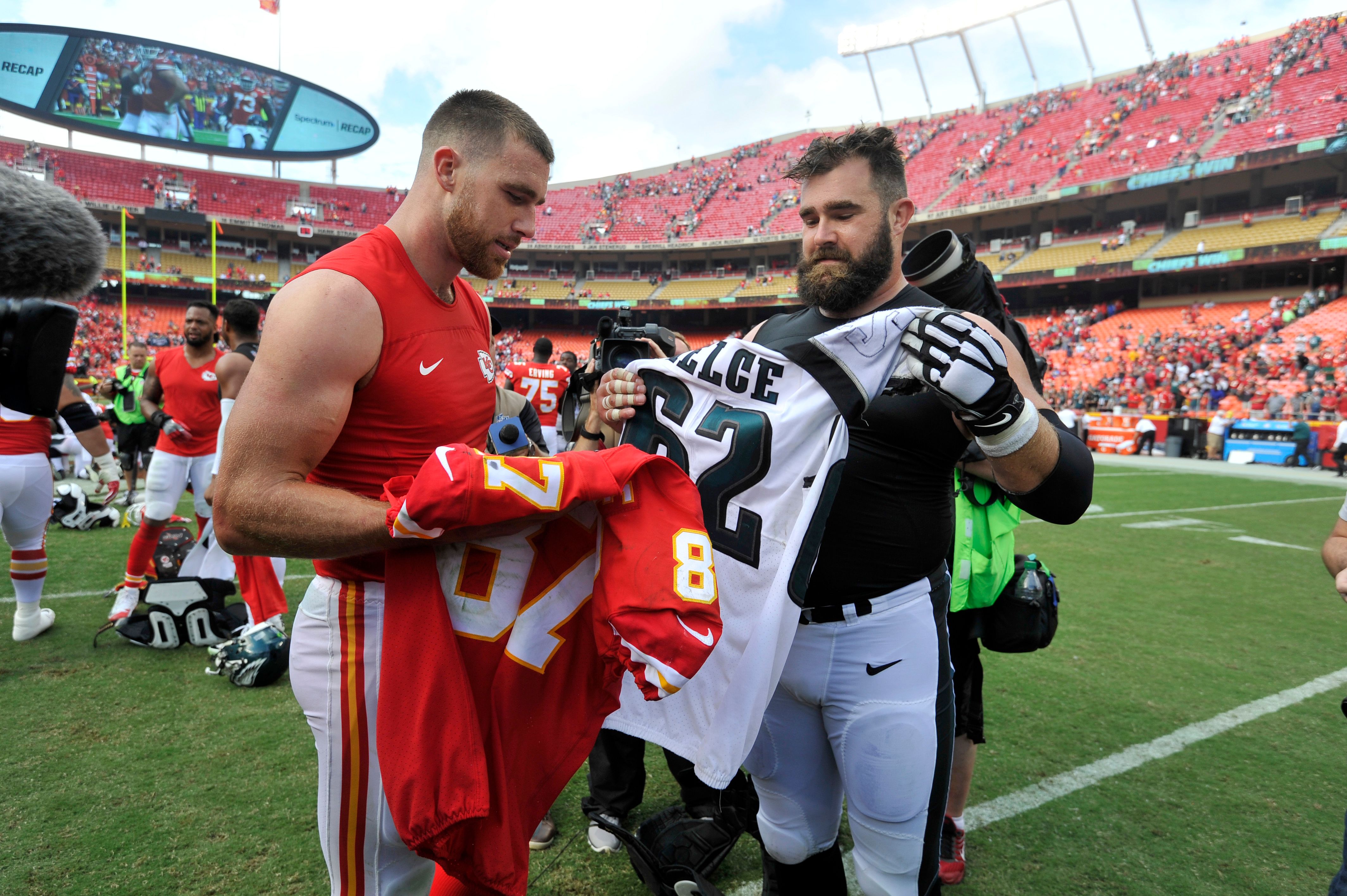 Así ha sido el camino de Travis y Jason Kelce hasta el Super Bowl LVII ESPN