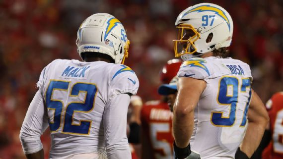 Chargers' new pass-rush duo of Khalil Mack, Joey Bosa bonding quickly -  ESPN - Los Angeles Chargers Blog- ESPN