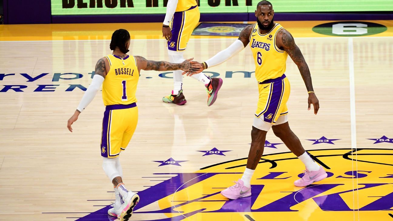 The new-look Lakers win their final game before the All-Star break