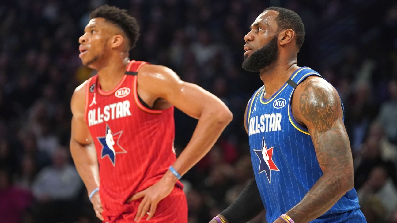 LeBron, Giannis lead way in first All-Star returns