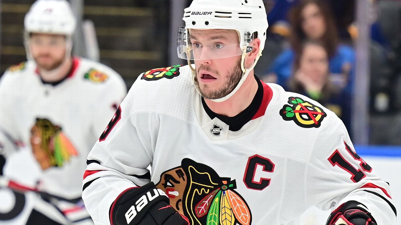 Chicago's Jonathan Toews reportedly off NHL trade market due to health  concerns