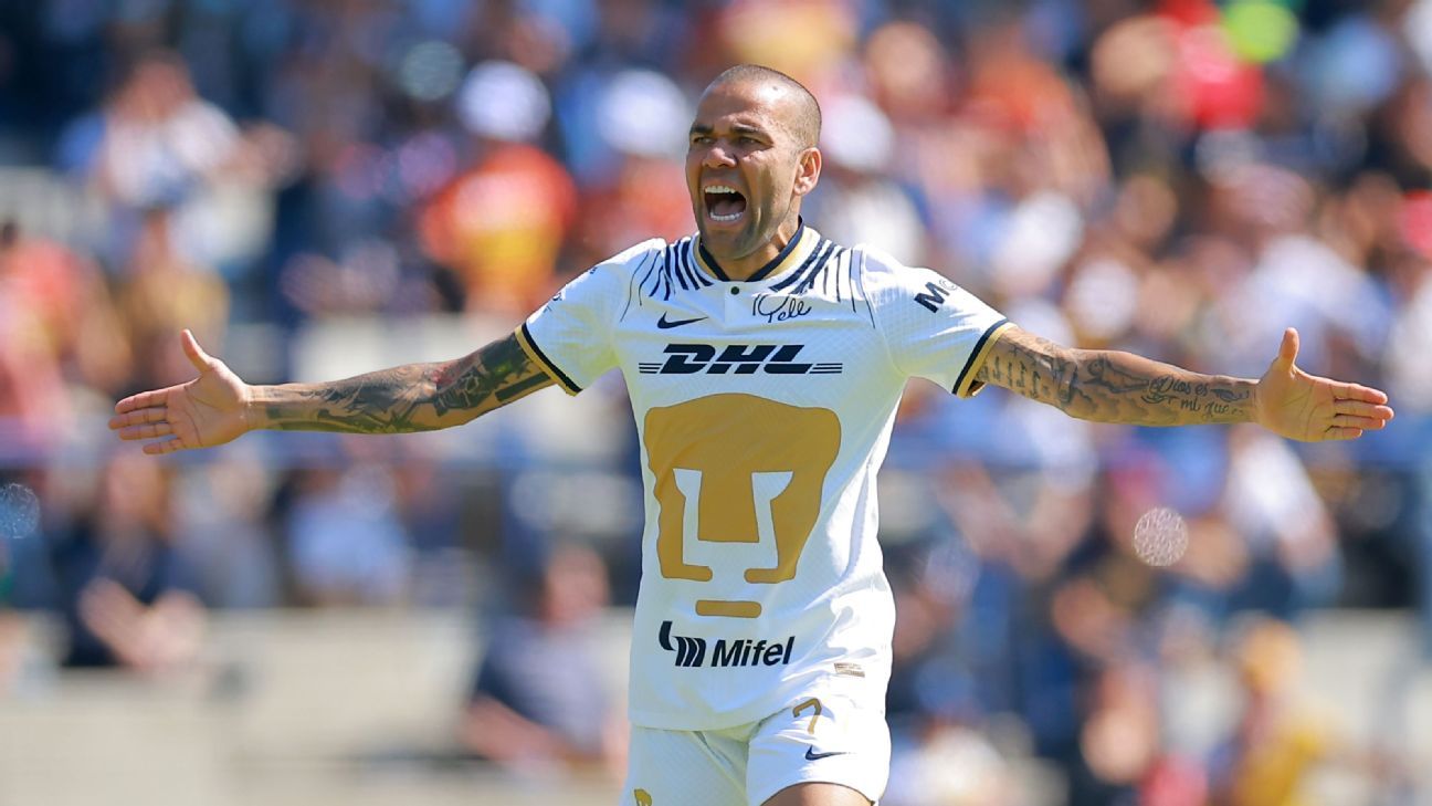 Daniel Alves é Processado pelo Pumas no TAS por 5 Milhões de Dólares