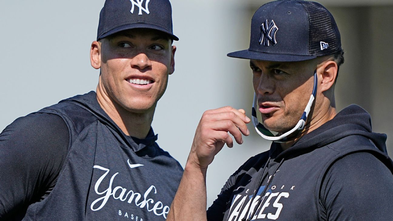 Aaron Judge could move to left to make room for Giancarlo Stanton