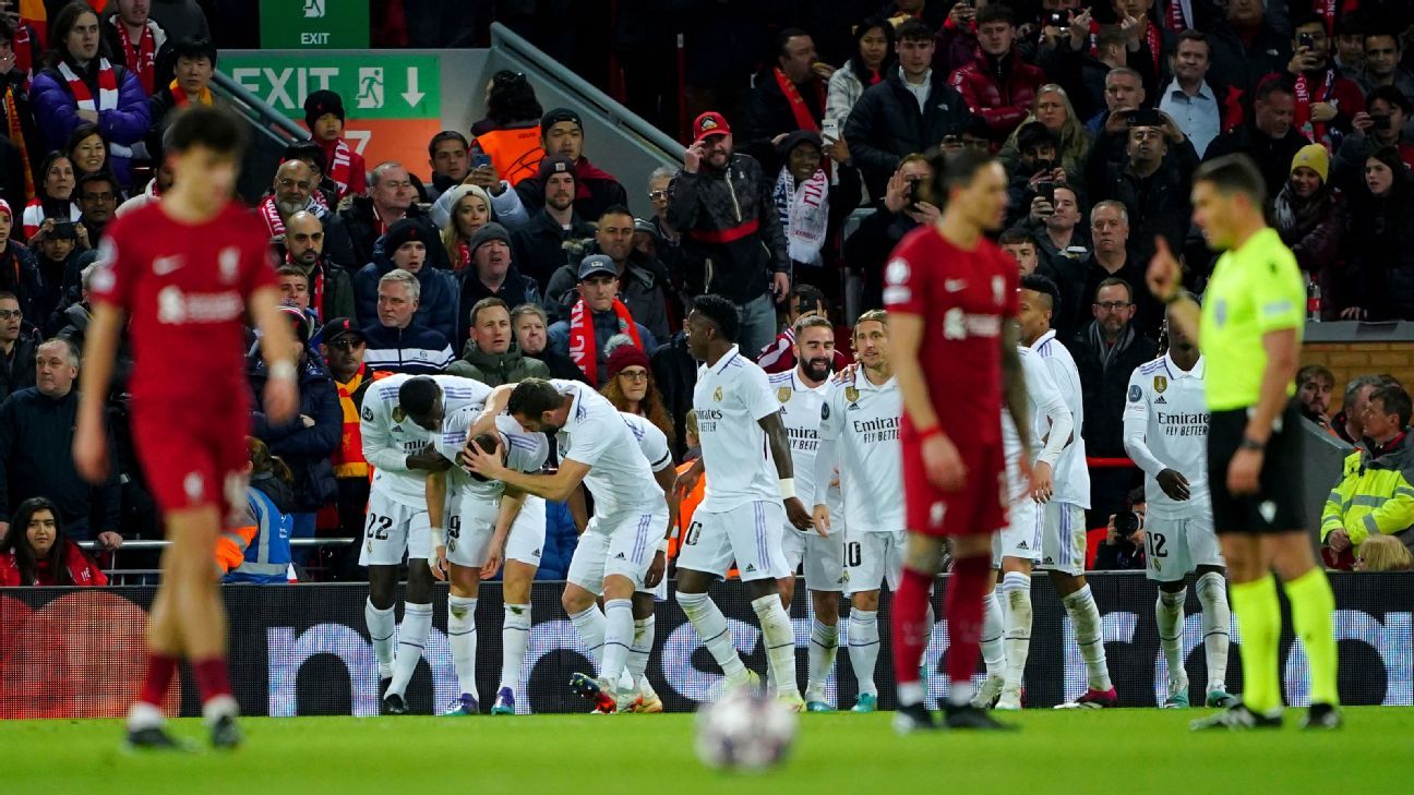 Liverpool vs Real Madrid match – Football match report – February 21, 2023