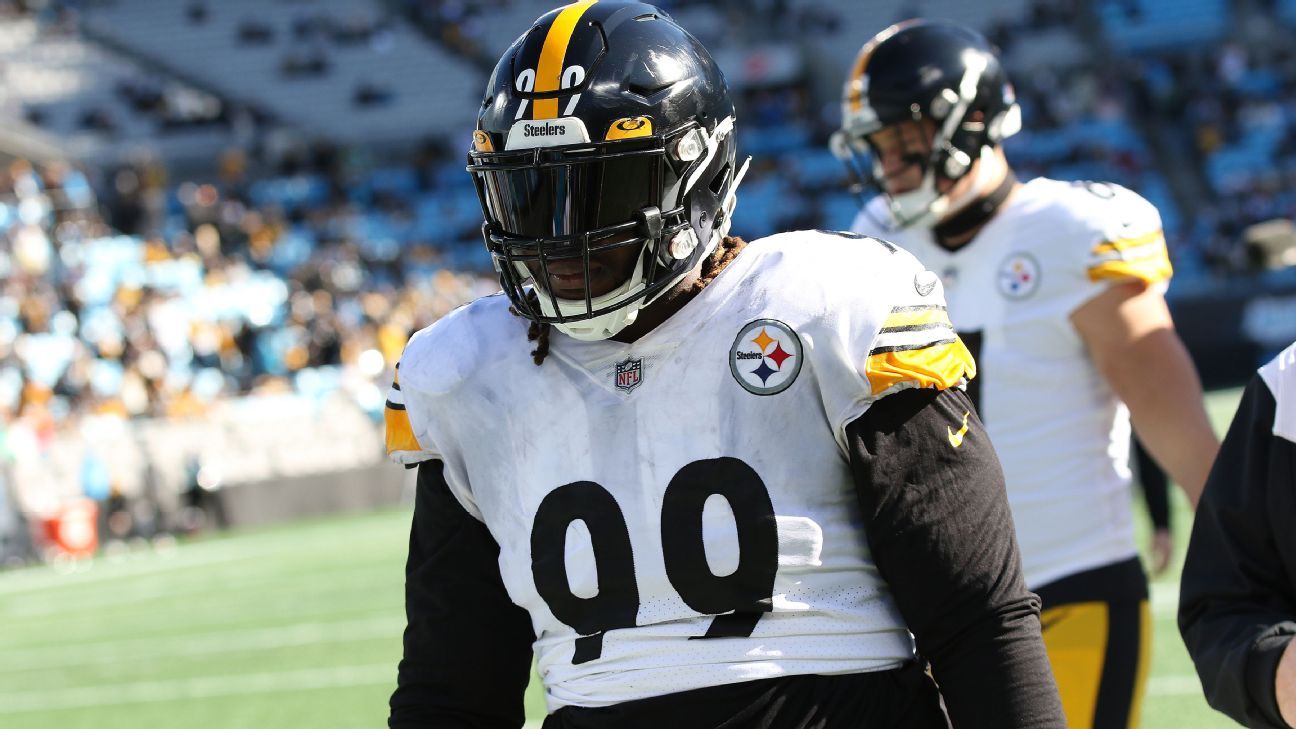 Finally healthy, Larry Ogunjobi looking to reward Steelers for show of  faith, new contract