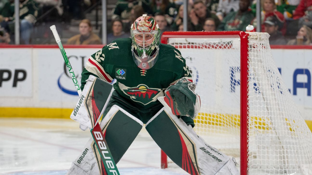 Minnesota Wild re-signs goalie Filip Gustavsson to 3-year deal