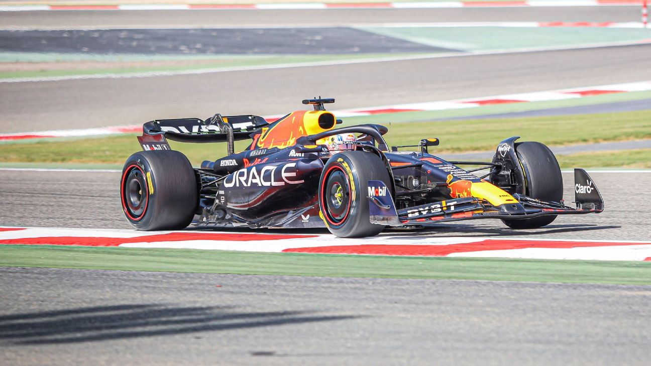 F1 pre-season testing: Max Verstappen more than a second clear on day one  in Bahrain - BBC Sport