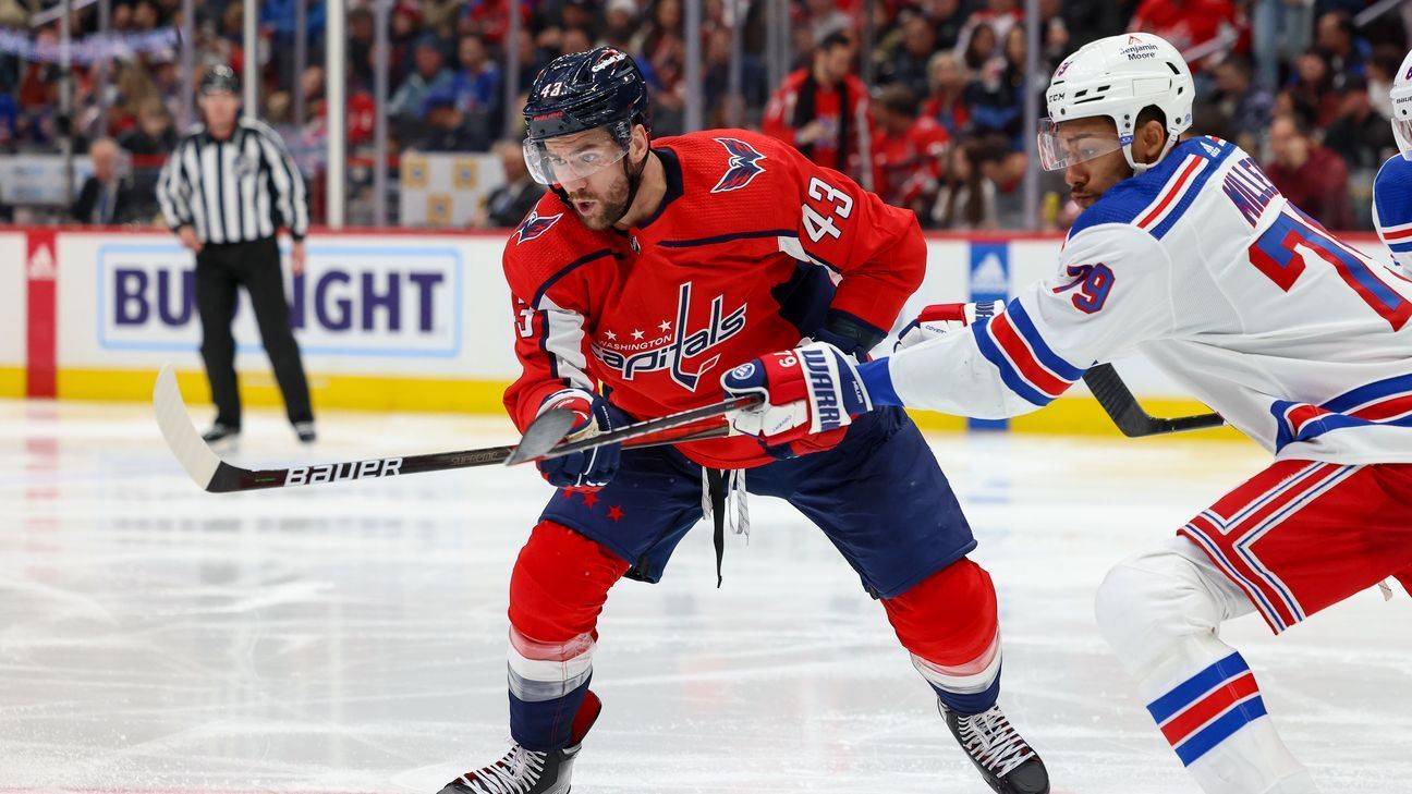 Tom Wilson Suspended 6 Games For High Stick On Noah Gregor - The