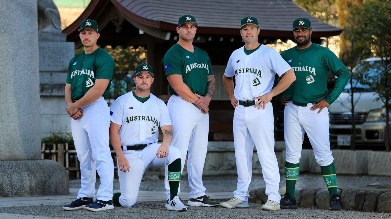 Team uniforms for the 2023 World Baseball Classic ESPN