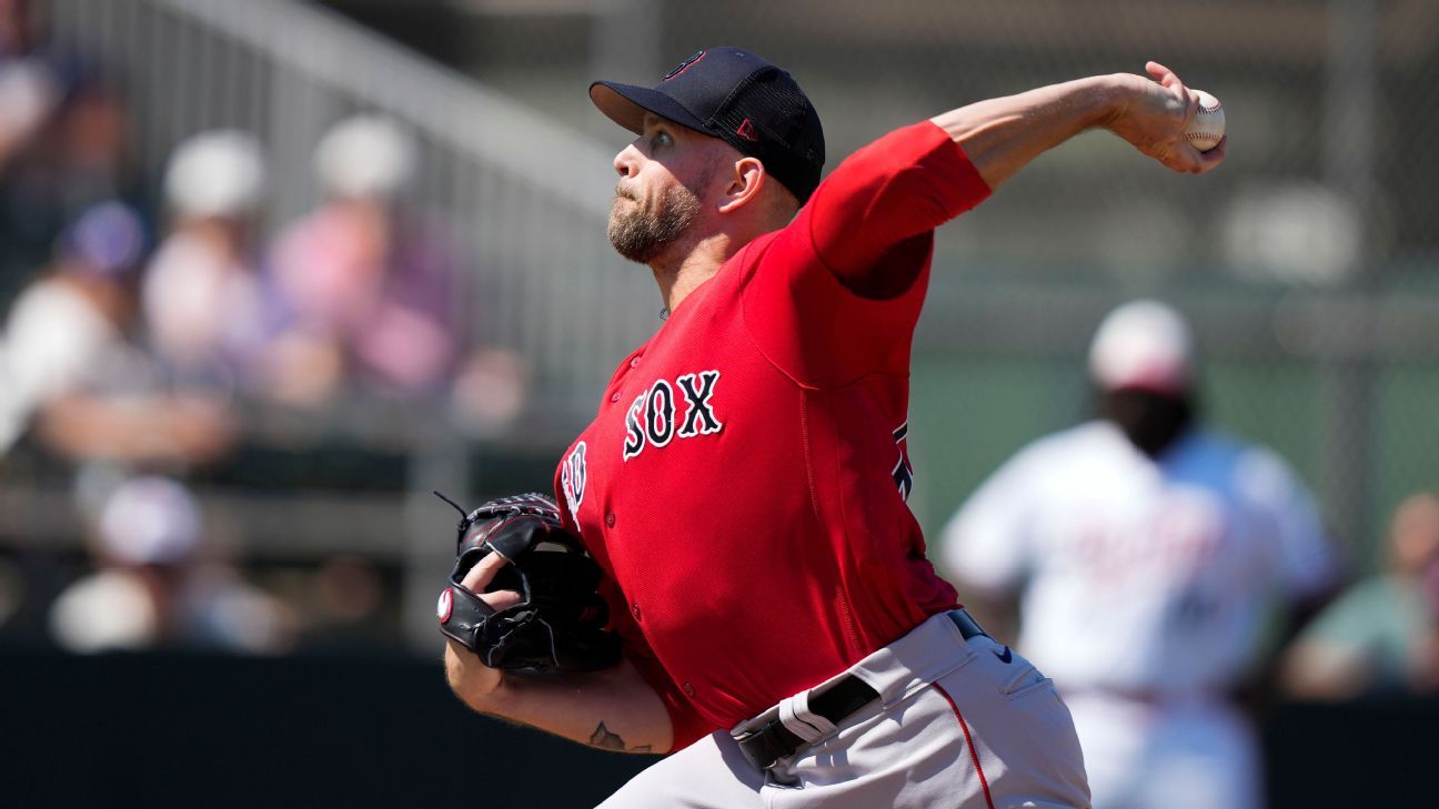 Red Sox' James Paxton set to make first MLB start in over two years