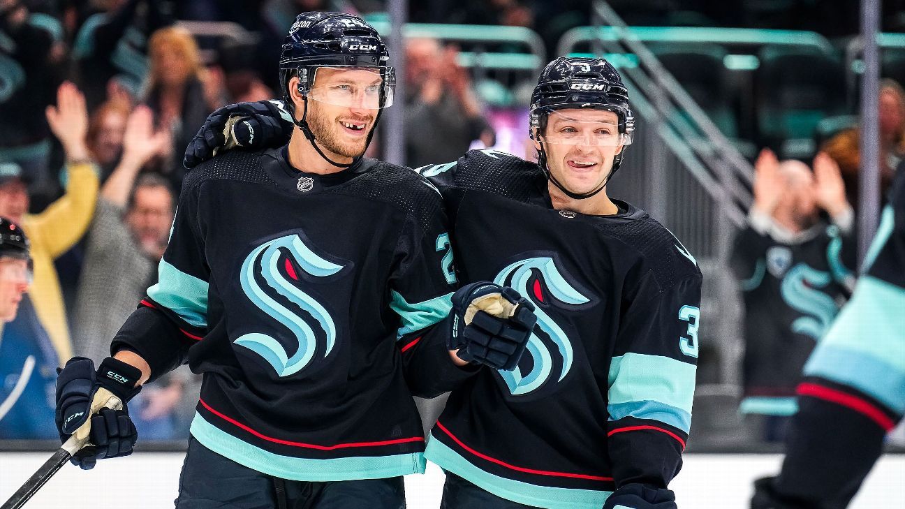 NHL standings: The Seattle Kraken are No. 1 in Pacific Division 